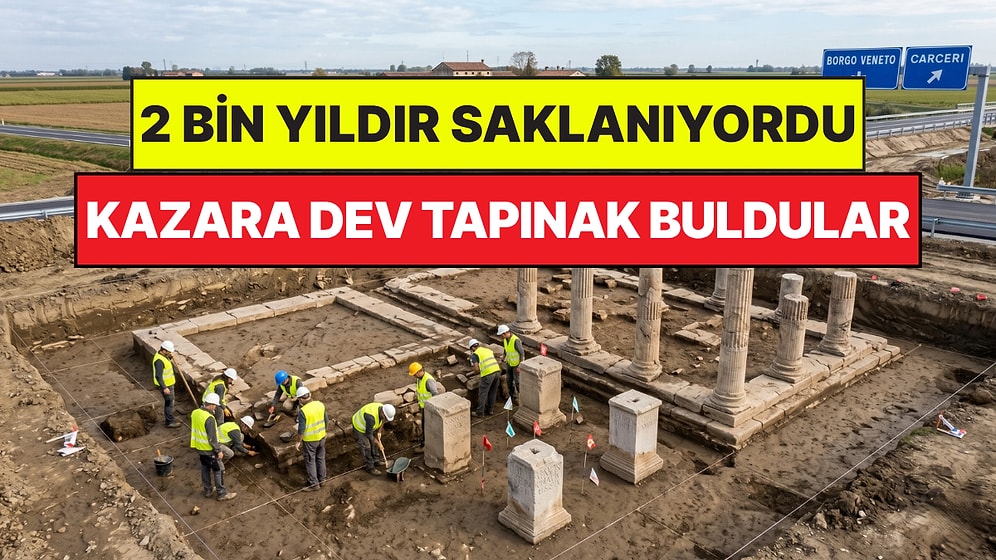 Yol İnşaatında Kazara Buldular: 2 Bin Yıllık Dev Tapınak Nehrin Altında Yatıyormuş
