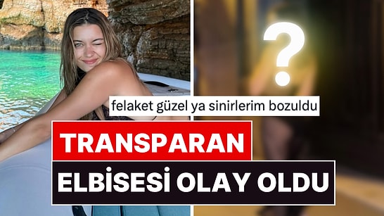 Afra Saraçoğlu'nun İspanya'da Transparan Elbisesiyle Verdiği Pozlar Olay Oldu!
