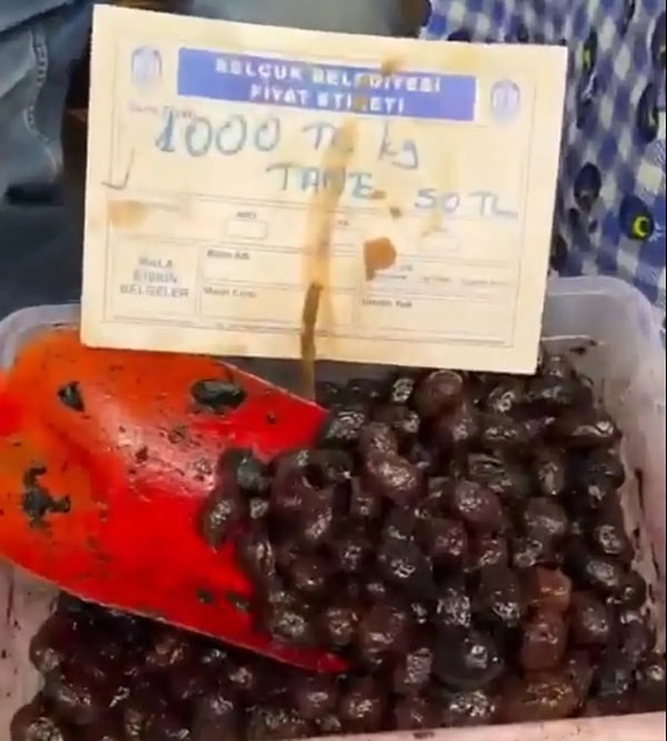 Zeytinin tanesini 50 TL'den satmaya çalıştılar!