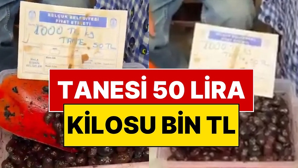 Zeytinin Tanesini 50 Liraya Satan Esnaf İfşa Edildi: Bakanlık Harekete Geçti