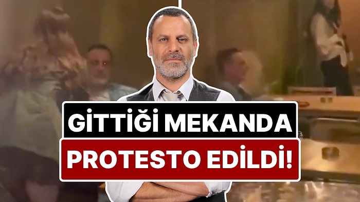 Kadınların Protesto Ettiği Ozan Güven ve Mehmet Aslantuğ Mekanı Terk Etmek Zorunda Kaldı!