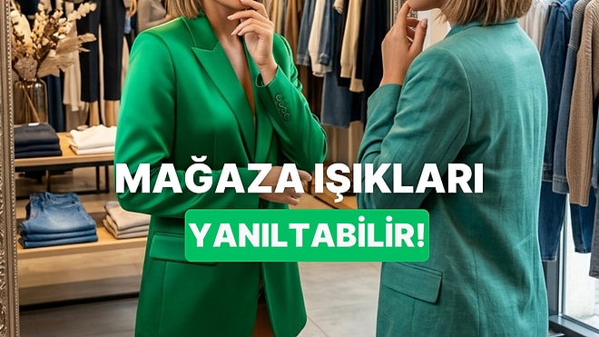 Mağaza Işıkları Yanıltabilir! Kıyafet Seçerken Dikkat Etmeni Gerekenler