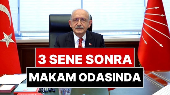 Kemal Kılıçdaroğlu 3 Sene Sonra CHP Genel Merkezi’nde