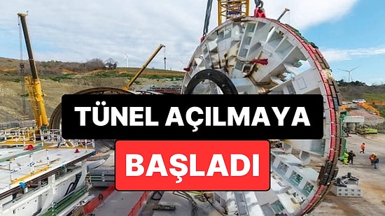 3 Kilometrelik Dağ Dev Makineyle Oyuluyor: Tünel Açılmaya Başladı
