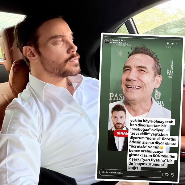 Instagram hesabından Ferhat Göçer'in açıklamalarını paylaşan Akçıl, Göçer'e son teklifini yaptı.