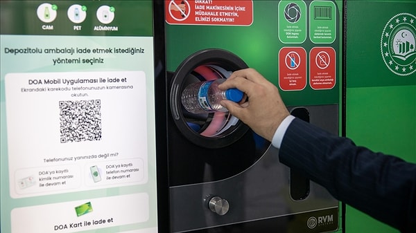 Atık bedelleri ATM'lerden nakit olarak çekilebilecek: Depozito paraları ATM'den nasıl çekilecek?