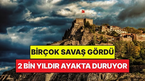 Türkiye'nin Birçok Savaş Görmüş Kalesi 2 Bin Yıldır Zamana Karşı Direniyor