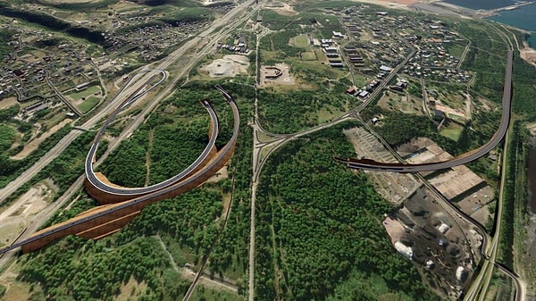 Proje Kapsamında Dünyanın İlk Fonksiyonel Üçlü Tüp Tünel Mimarisi Hayata Geçiriliyor