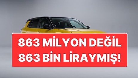 Otomobil Firmasına 863 Milyon Lira Ceza Kesildi İddiası Gerçek Değilmiş: Ceza 863 Bin 589 Liraymış!