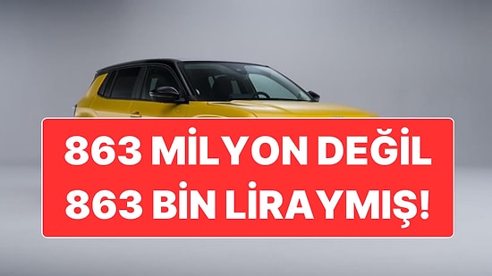 Otomobil Firmasına 863 Milyon Lira Ceza Kesildi İddiası Gerçek Değilmiş: Ceza 863 Bin 589 Liraymış!