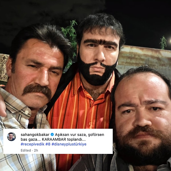 Bekleyiş sürerken bugün Recep İvedik 8'den ilk kare de paylaşıldı.