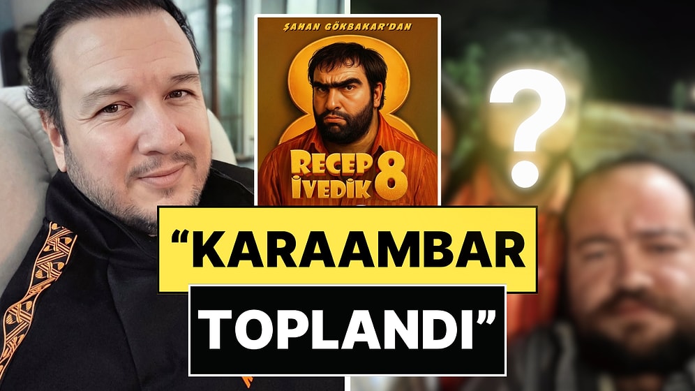 Şahan Gökbakar, Recep İvedik 8'den İlk Kareyi Paylaştı!