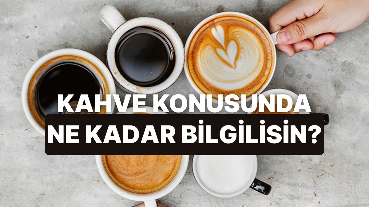 Bu Kahve Terimlerini Bulabilecek misin?