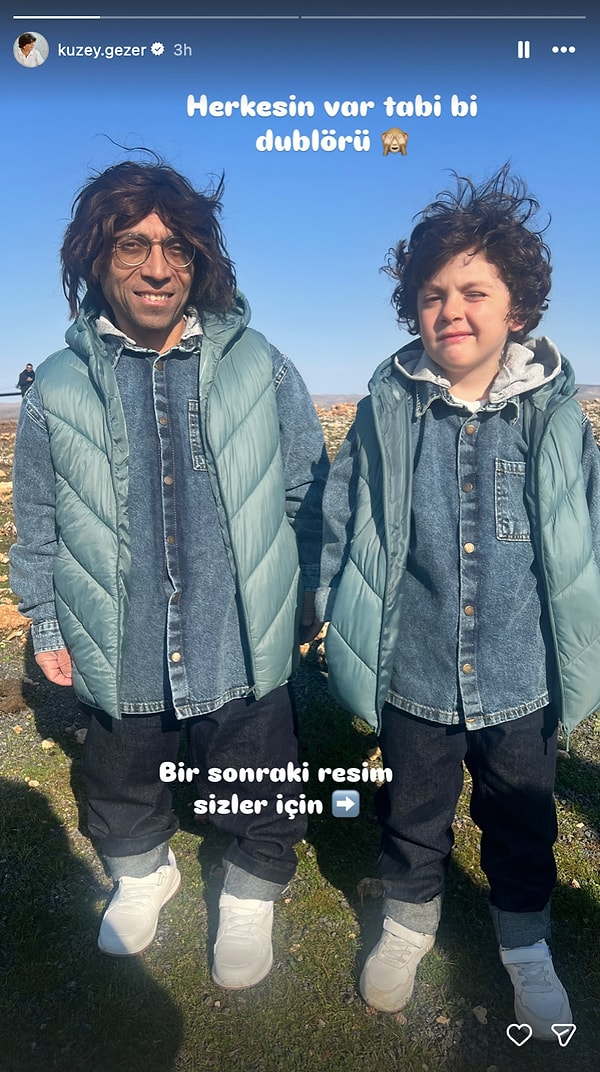 Geçtiğimiz saatlerde sürpriz Uzak Şehir'in en küçük yıldızı Kuzey Gezer'den geldi.