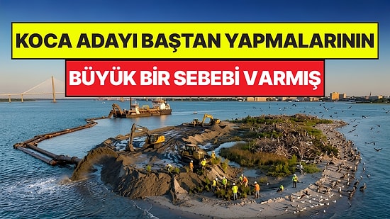 Kasırgadan Sonra 500 Bin Metreküp Tortuyla Yeni Bir Ada Yapmalarının Bir Sebebi Var