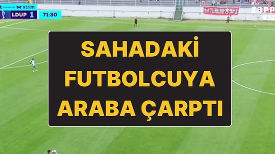 Ekvador’da Oynanan Bir Maçta Sakatlık İçin Sahaya Giren Taşıma Aracı Başka Bir Futbolcuya Çarptı