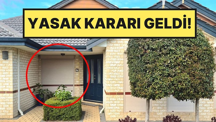 O Ülkede Evlerde Panjur Kullanımı Yasaklanıyor
