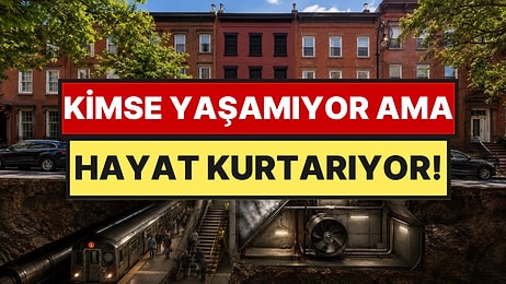 Bu Evin İçinde Kimse Yaşamıyor: Altında Metro Yolcularını Kurtaran Devasa Sistem Var