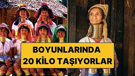 Dünyanın En Uzun "Boynuna" Sahipler: Kayan Kabilesi'nin Zürafa Kadınları