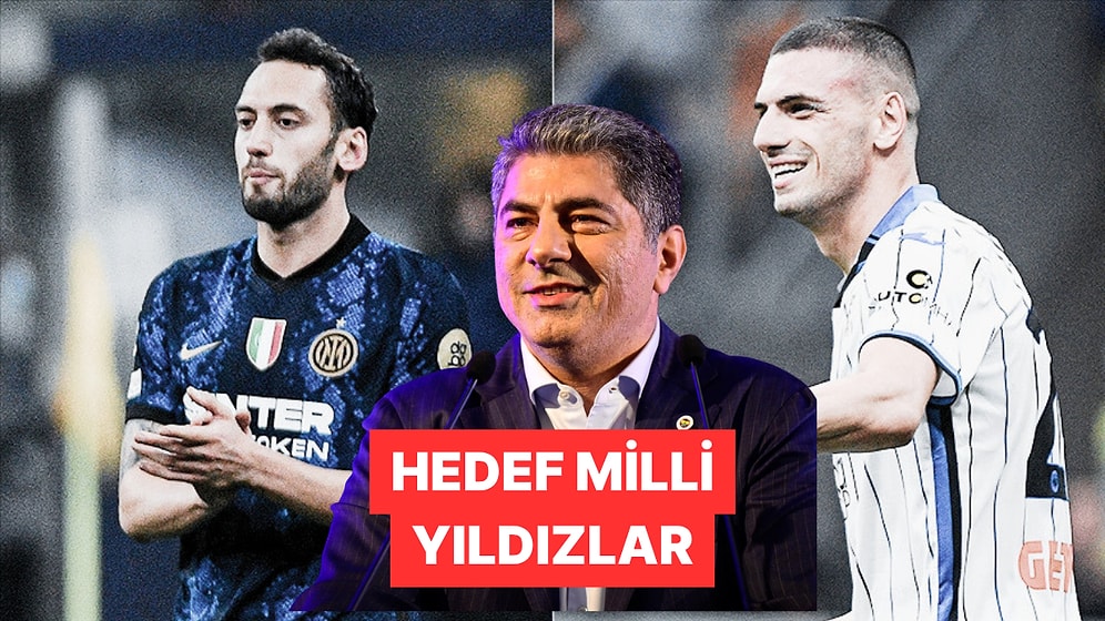 Fenerbahçe Başkan Adayı Hakan Safi Merih Demiral ve Hakan Çalhanoğlu'yla Anlaştı