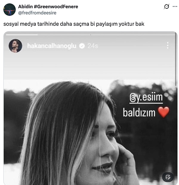 İlk paylaşım şöyleydi.