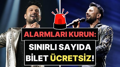 Tarkan, Ankara Konserinin Tarihini Duyurdu: Sınırlı Sayıdaki Biletler Ücretsiz Olacak!