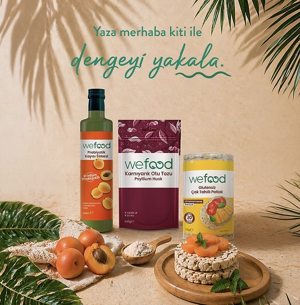 Wefood Yaza Merhaba kiti 1.555 TL yerine sadece 855.25 TL!