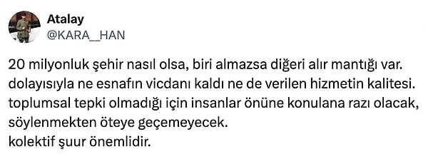 Fırsatçılık vurgusu yapıldı.