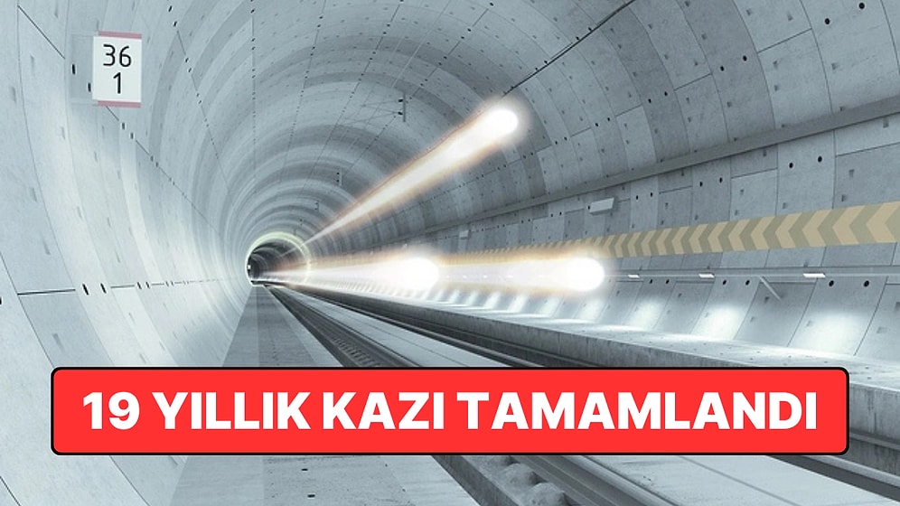 19 Yıllık Kazı Tamamlandı: Dünyanın En Uzun Demiryolu Tüneli Açılıyor, İki Ülkeyi Birleştirecek