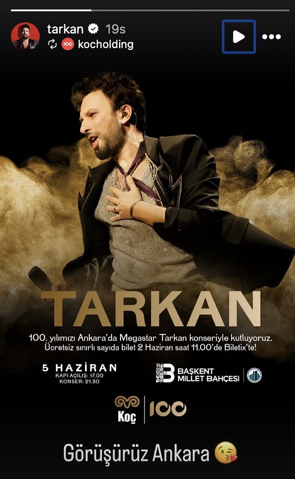 Megastar Tarkan continues to be one of Turkey's most beloved artists, captivating audiences for years with his stage performances, unforgettable songs, and enduring popularity that spans generations.
