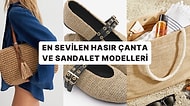 Pinterest Kombinlerinin Vazgeçilmezi En Trend Hasır Çanta ve Sandalet Önerileri
