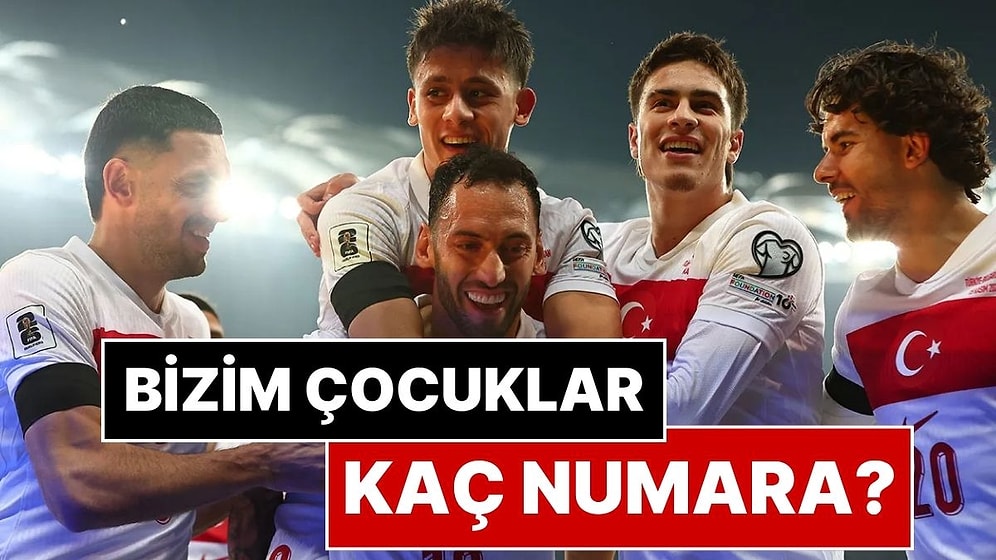 2026 Dünya Kupası'nda Mücadele Edecek Milli Takımımızda Forma Numaralarını Biliyor musun?