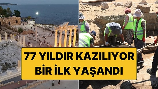 77 Yıldır Kazılan Antik Kentte Binlerce Yıllık Cadde İlk Kez Ortaya Çıktı