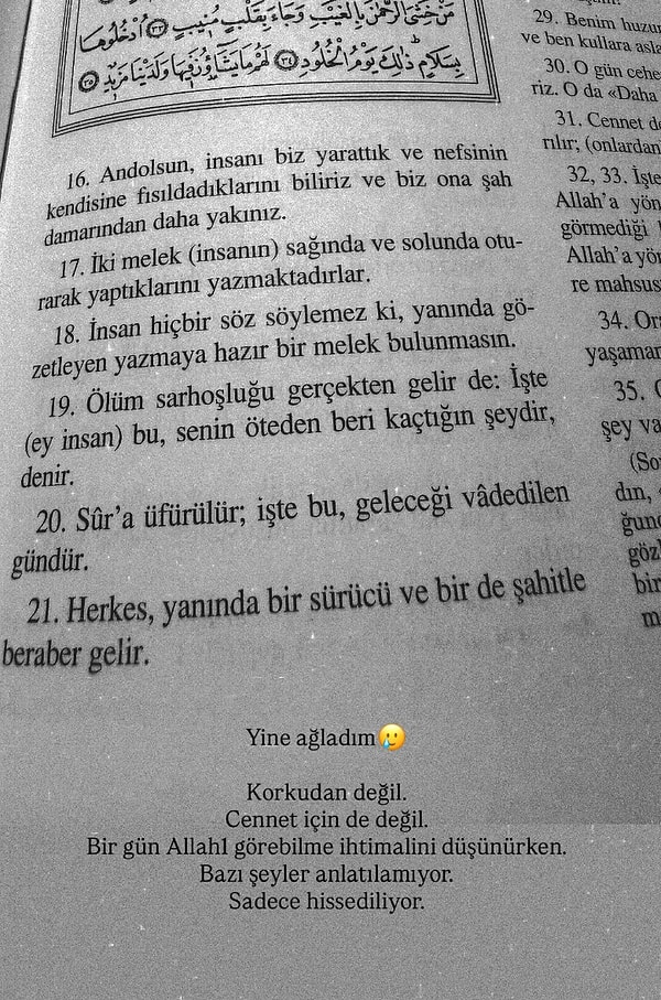 Şeyma Subaşı, Instagram hesabından yaptığı son paylaşımda da gözyaşlarına hakim olamadığını anlattı.