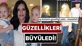 Kerem Bürsin'le Görüntülenen Yasemin Ergene'nin Kızları Emine ve Ela'nın Güzelliği Görenleri Büyüledi!