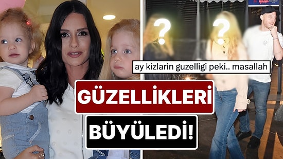 Kerem Bürsin'le Görüntülenen Yasemin Ergene'nin Kızları Emine ve Ela'nın Güzelliği Görenleri Büyüledi!