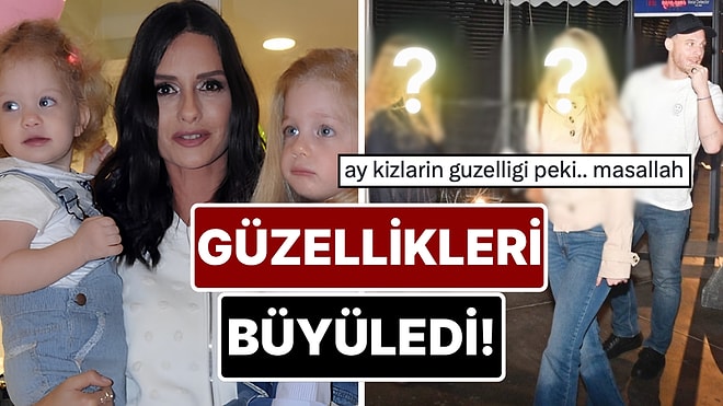 Kerem Bürsin'le Görüntülenen Yasemin Ergene'nin Kızları Emine ve Ela'nın Güzelliği Görenleri Büyüledi!