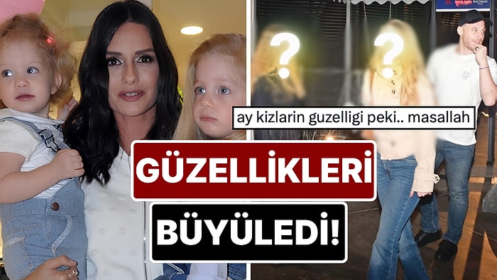 Kerem Bürsin'le Görüntülenen Yasemin Ergene'nin Kızları Emine ve Ela'nın Güzelliği Görenleri Büyüledi!