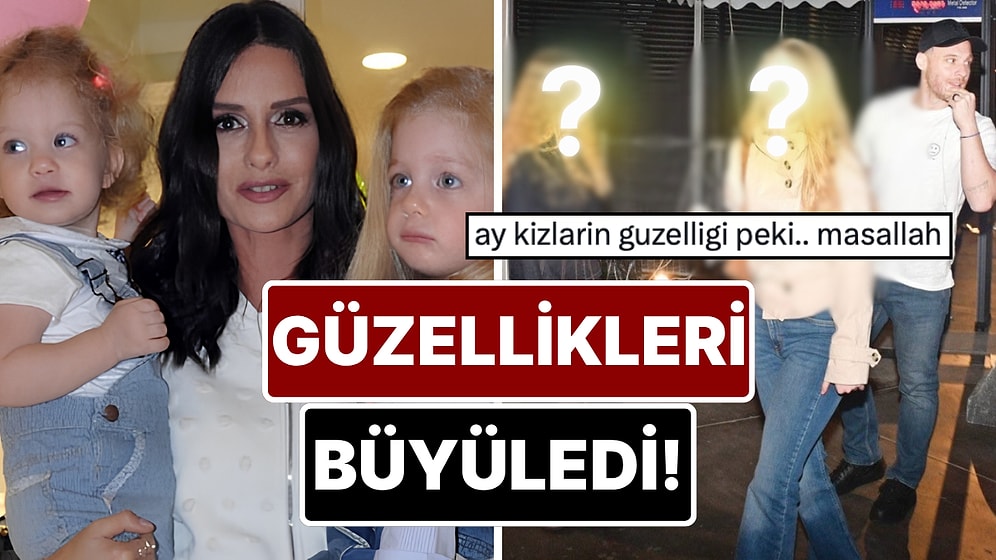 Kerem Bürsin'le Görüntülenen Yasemin Ergene'nin Kızları Emine ve Ela'nın Güzelliği Görenleri Büyüledi!