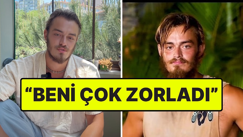 Survivor'dan Elenen Can Berkay'dan İlk Paylaşım Geldi