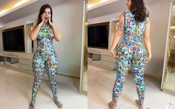 Fashion Evolution: Woman Who Made a Jumpsuit From World Cup Album Goes Viral
