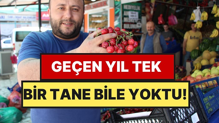 Geçen Yıl Tek Bir Tane Bile Olmayan Meyve Tezgaha İndi: Kilosu 50 TL’den Başlıyor