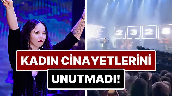 6 Yıl Sonra Sahneye Dönen Şebnem Ferah, Konserindeki Mesajla Alkış Topladı!