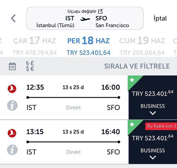 Amerika Birleşik Devletleri'nin de ev sahipliği yapacağı küresel spor organizasyonu, Türkiye'den bu ülkeye seyahat etmek isteyen yolcuları ve futbolseverleri adeta bir servet değerindeki bilet fiyatlarıyla karşı karşıya bıraktı.