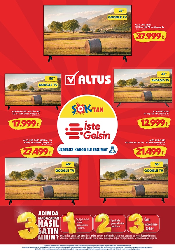 Altus Televizyon Modelleri