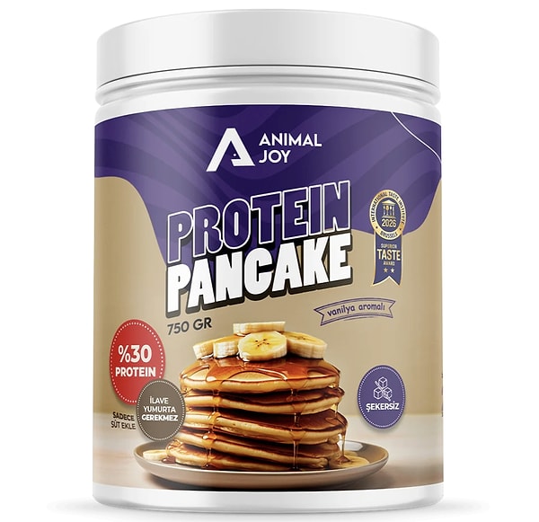 Animal Joy protein pankek mix bize özel onedio15 koduyla 599 TL yerine sadece 509 TL!