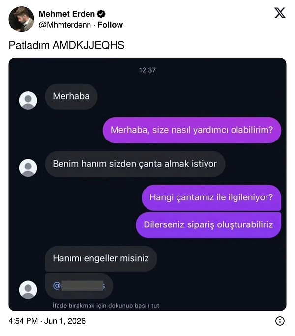 Müşteri memnuniyeti...