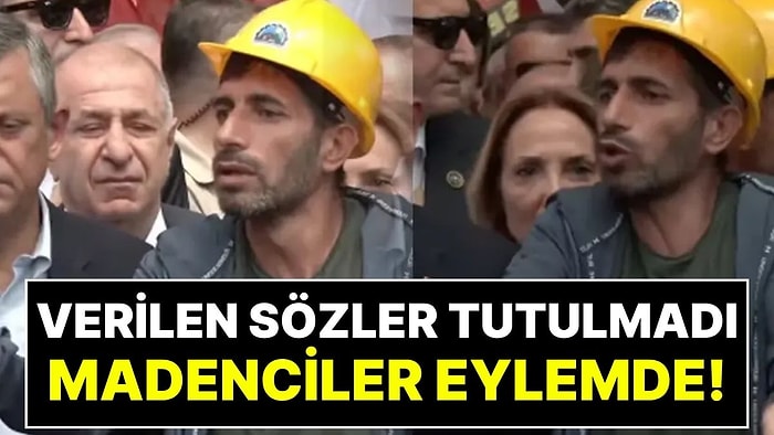 Madencilerin Yürek Burkan İsyanı: Verilen Sözler Tutulmayınca Madenciler Yeniden Eylemde!