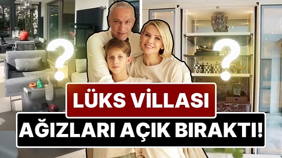 Esra Erol'un "Saray Yavrusu" Villası Gündem Oldu! İşte Eşi ve Oğullarıyla Yaşadığı Lüks Ev