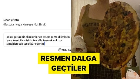 Pizza Siparişi İçin Yazdığı Notun Tam Tersi Manzarayla Karşılaşan X Kullanıcısı Viral Oldu